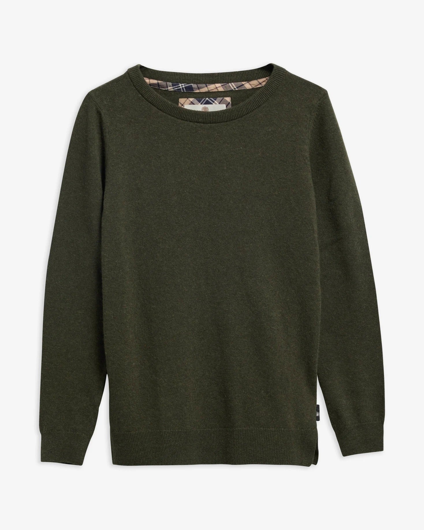 Barbour Pendle LKN1075 Maglia Donna Olive Misto Lana