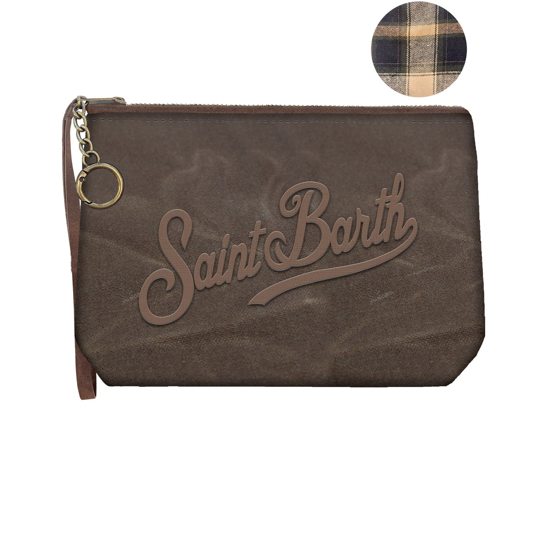 MC2 Saint Barth Aline Mini pochette marrone nylon cerato