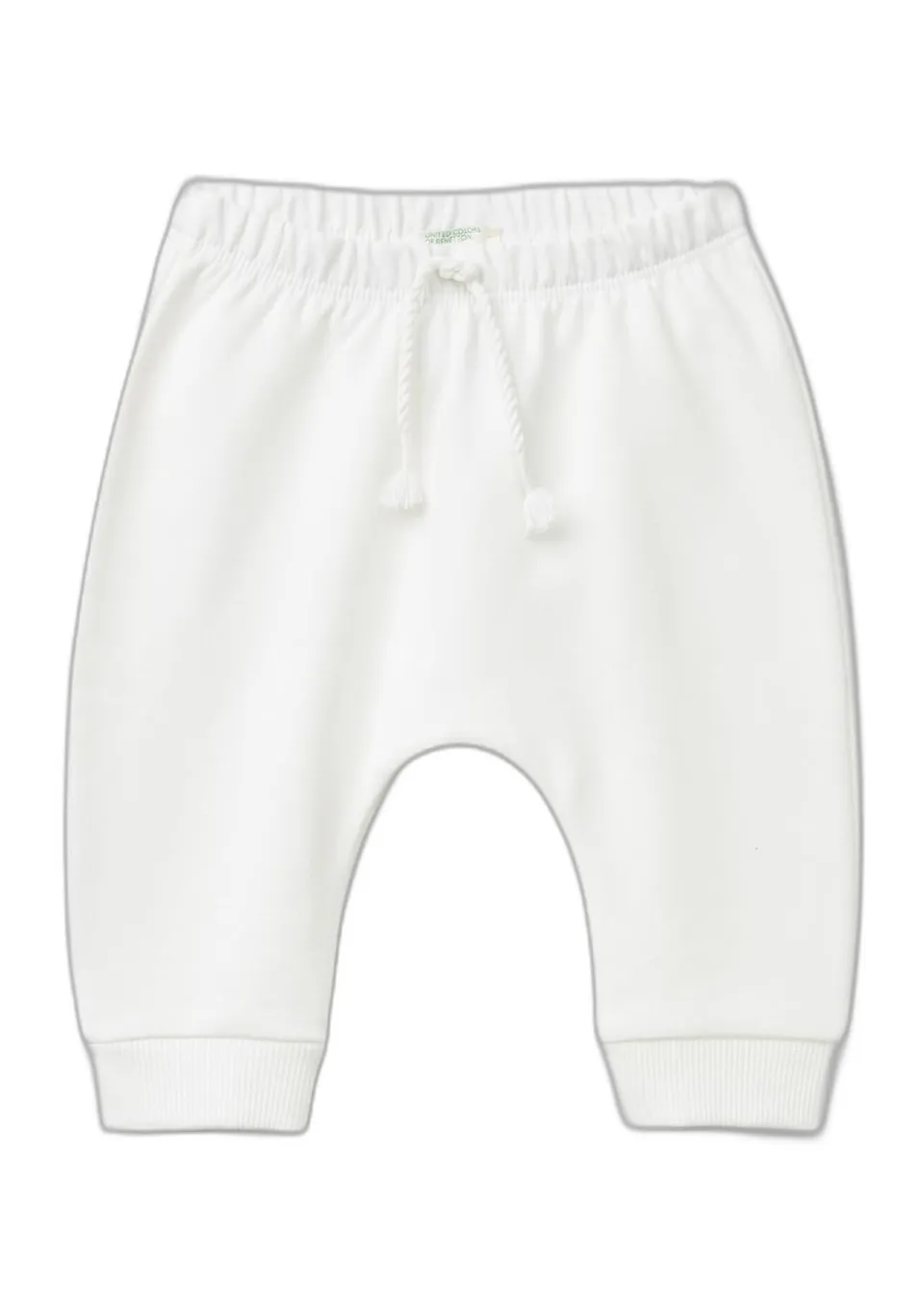 Benetton Pantaloni Felpa Bimbi 56 Blu Tasca Dietro