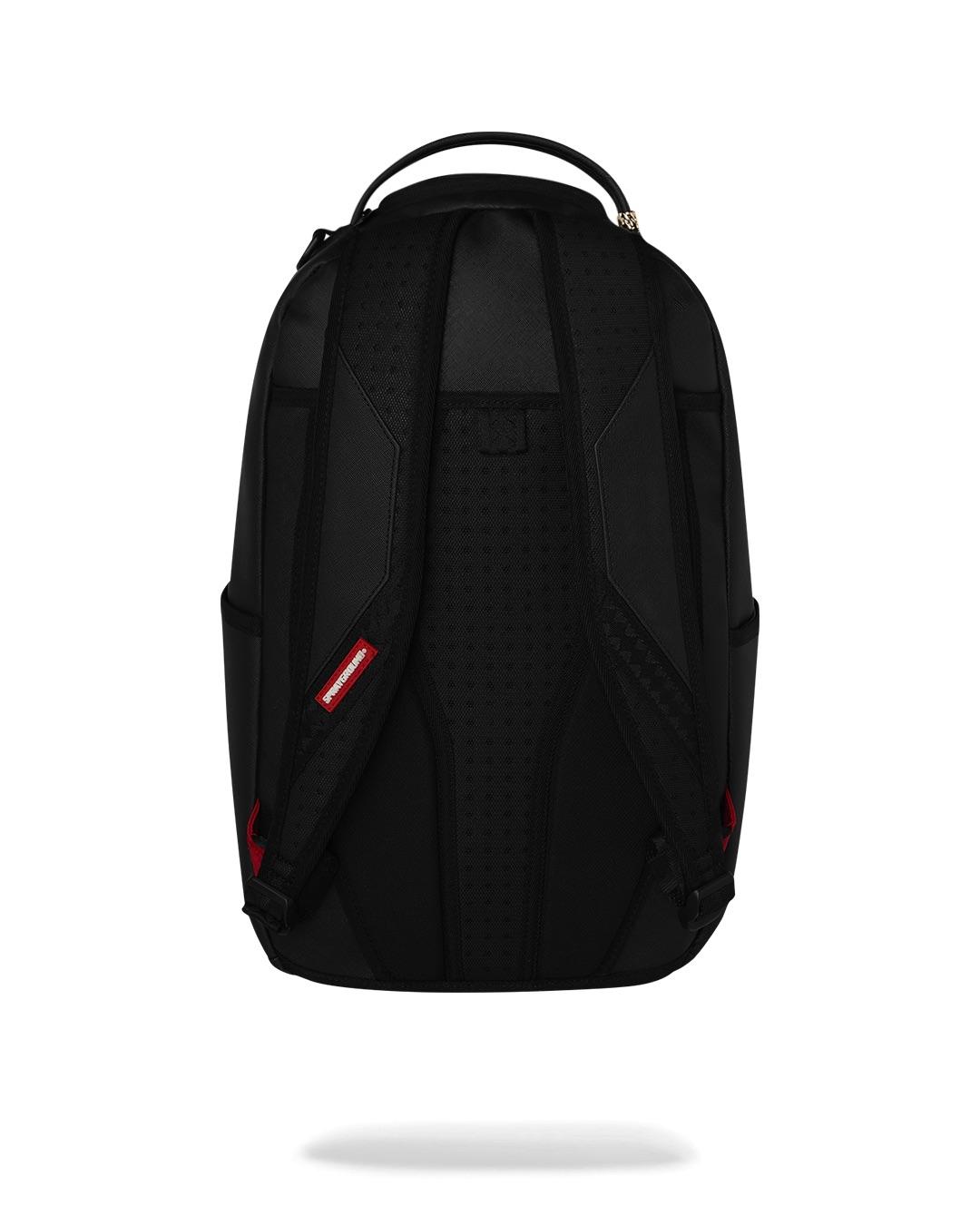 Sprayground 910B9629NSZ zaino nero shark ricamato PVC