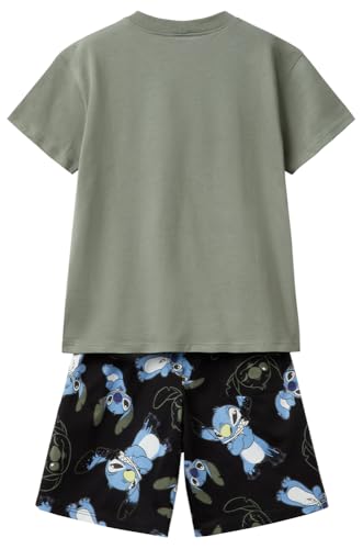 Benetton Pigiama Stitch Bambini Taglia 90 Pantaloncini