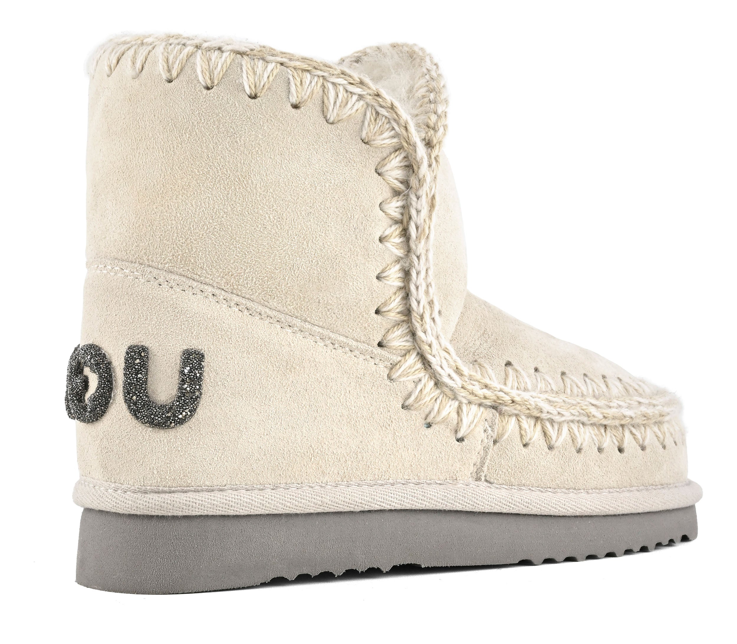 Mou Eskimo 18 FW101050A stivaletto donna chalk montone