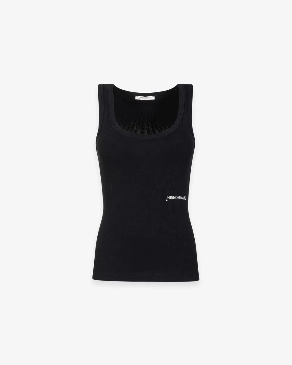 Hinnominate HMABW02512 canotta donna cotone nero