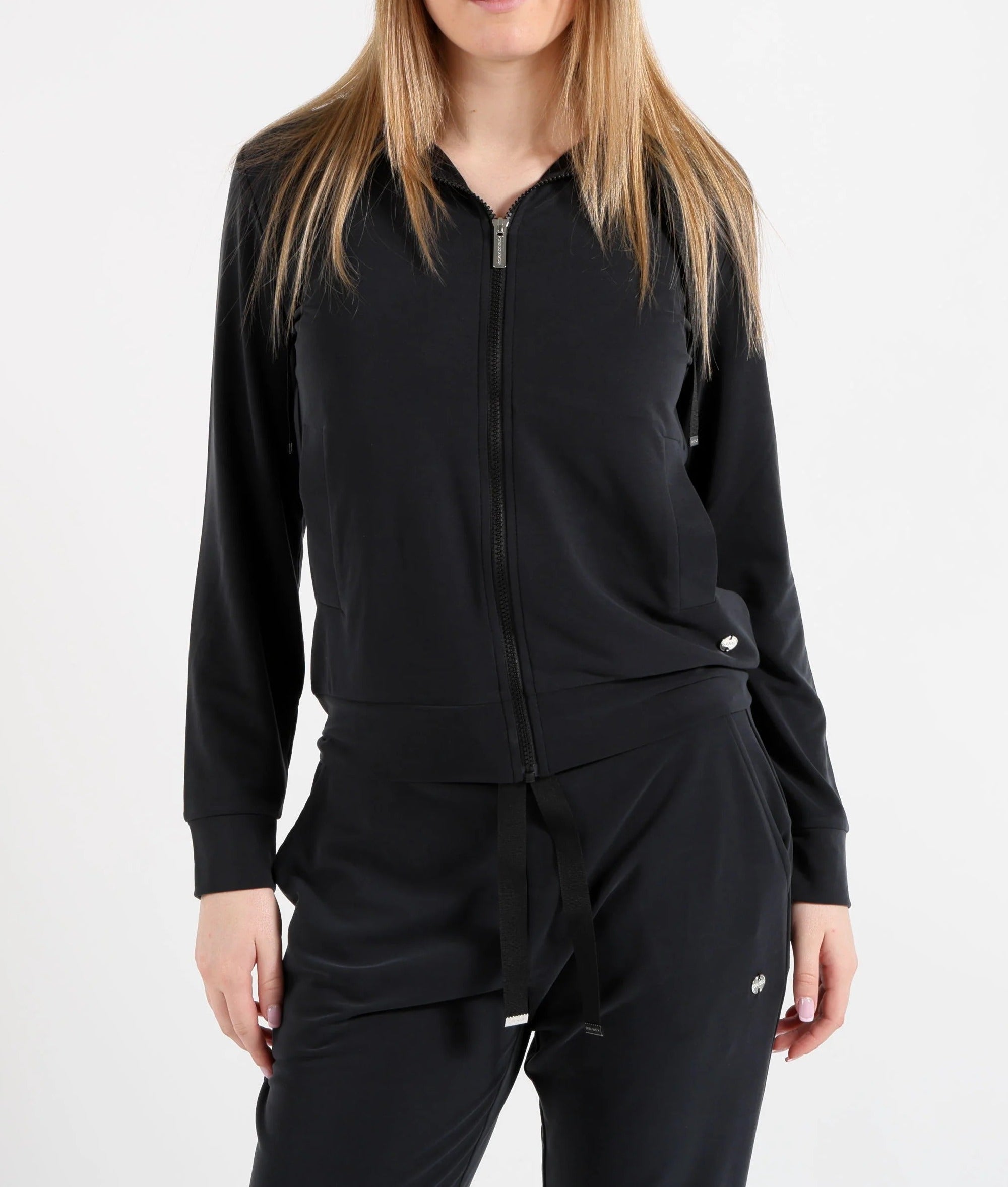 Colmar 9292 4ZV Silken felpa donna nero modal stretch