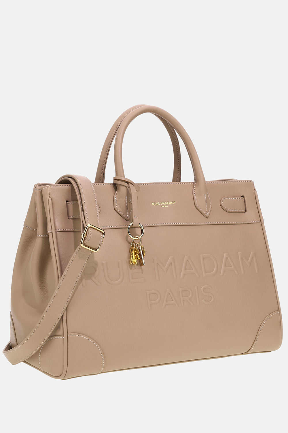 Rue Madam La Maison 1598 Tote Donna Taupe Ecopelle