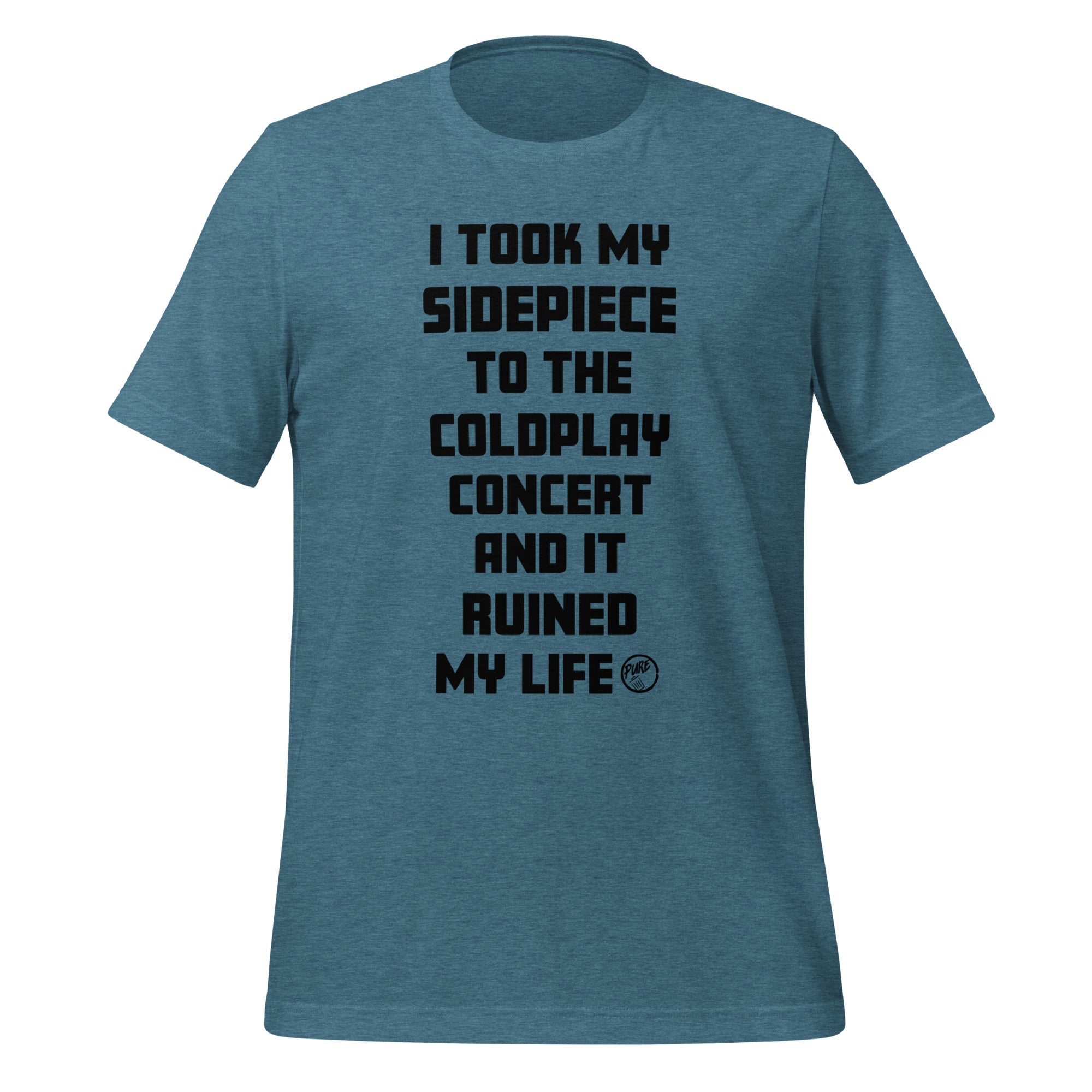Pure Trash Coldplay Ruined My Life T-shirt uomo cotone