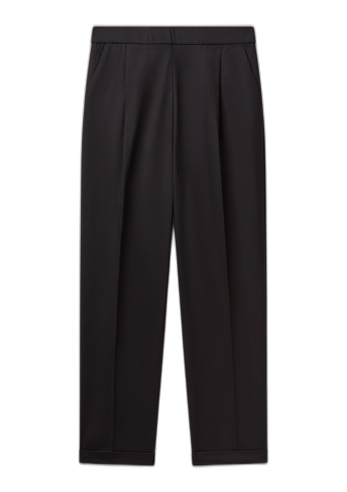 Benetton 40fadf092 Pantaloni Donna Blu cotone stretch