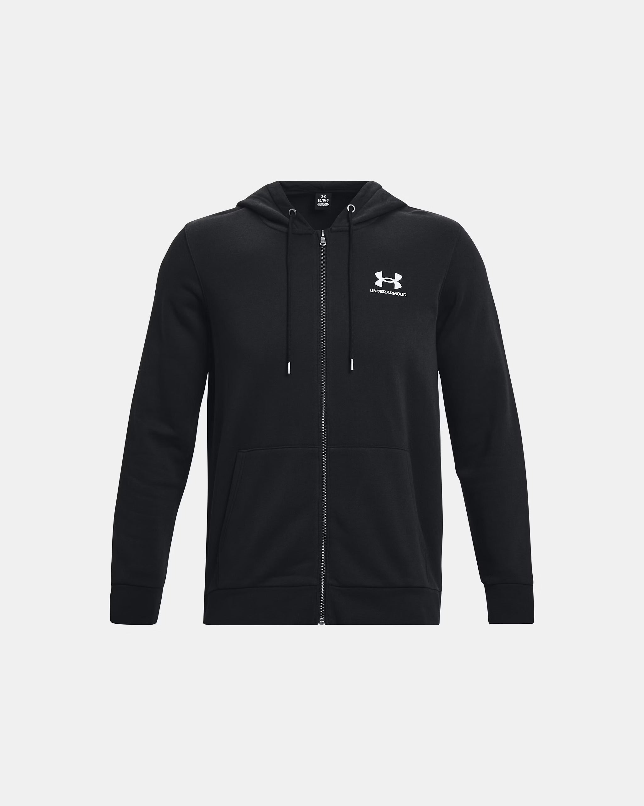 Under Armour Icon 1373881 felpa uomo Black zip cappuccio