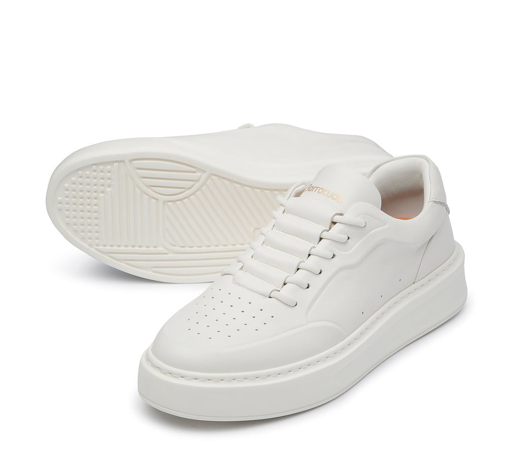 Barracuda Phoenix BU3510A00630 sneaker bianco nappa uomo