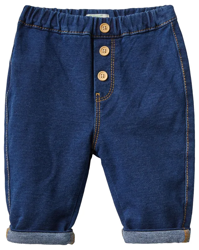 Benetton Pantaloni e Jeans Bimbi Pantalone Denim Taglia 98