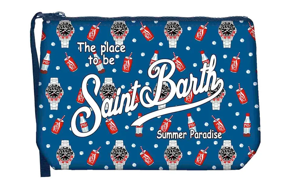 MC2 Saint Barth Aline 07717L pochette navy fantasia