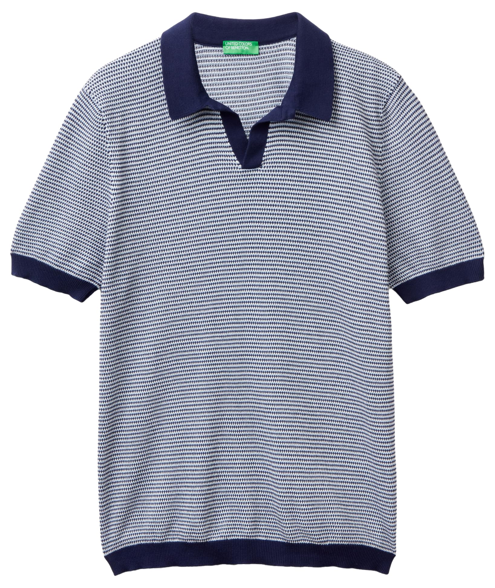 Benetton Polo Uomo Manica Corta XS in Maglieria