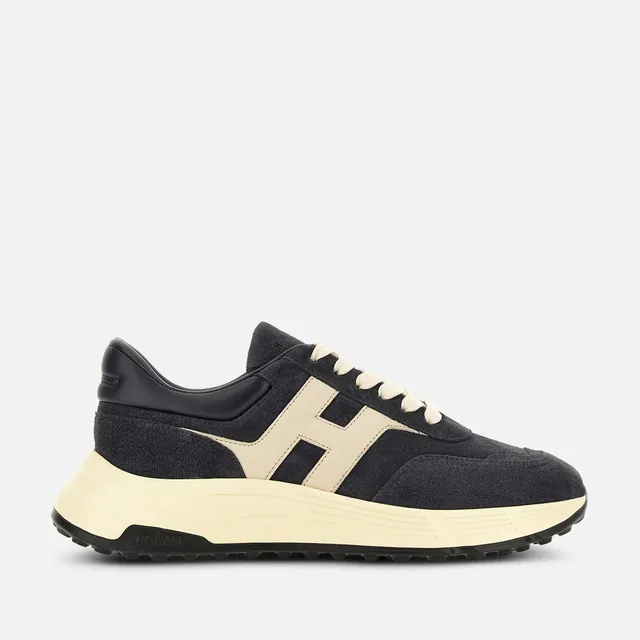 Hogan Hyperlight HXM5630 Sneakers Uomo Blu Suede