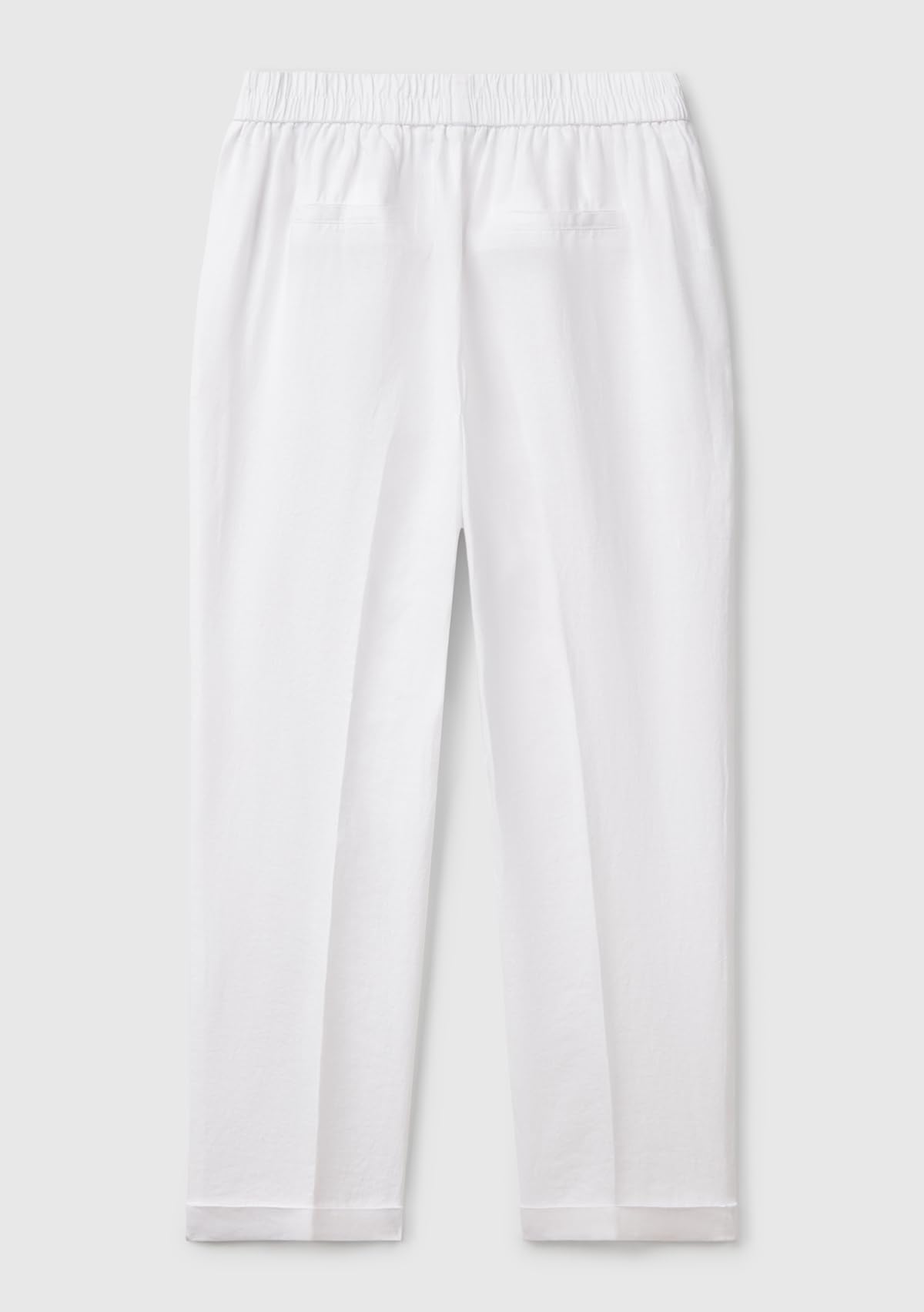Benetton 4agh558x5 Pantaloni Donna Bianco Ottico