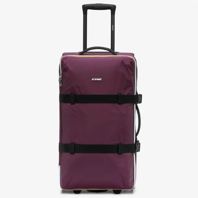 K-Way Blossac K2128NW trolley medio violet mauve 66L