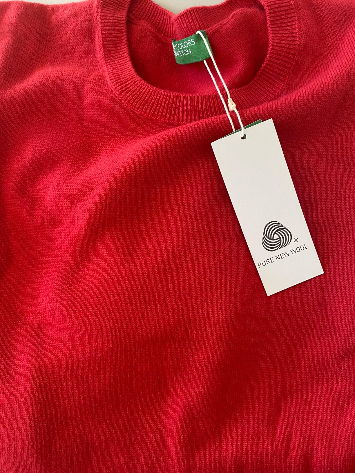 Benetton Maglieria 1002d1k01 Maglione Donna Girocollo