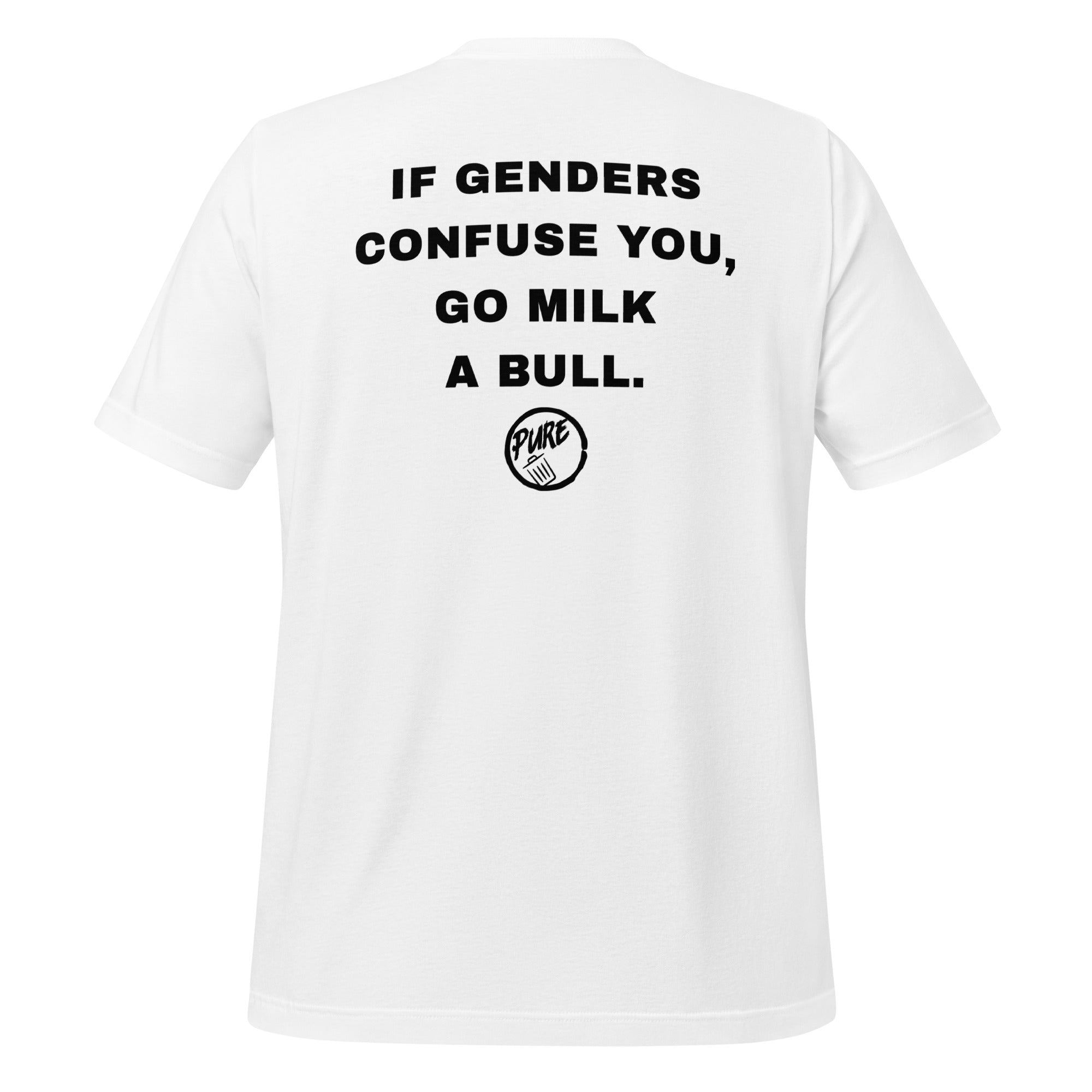 Pure Trash Milk A Bull t-shirt uomo cotone