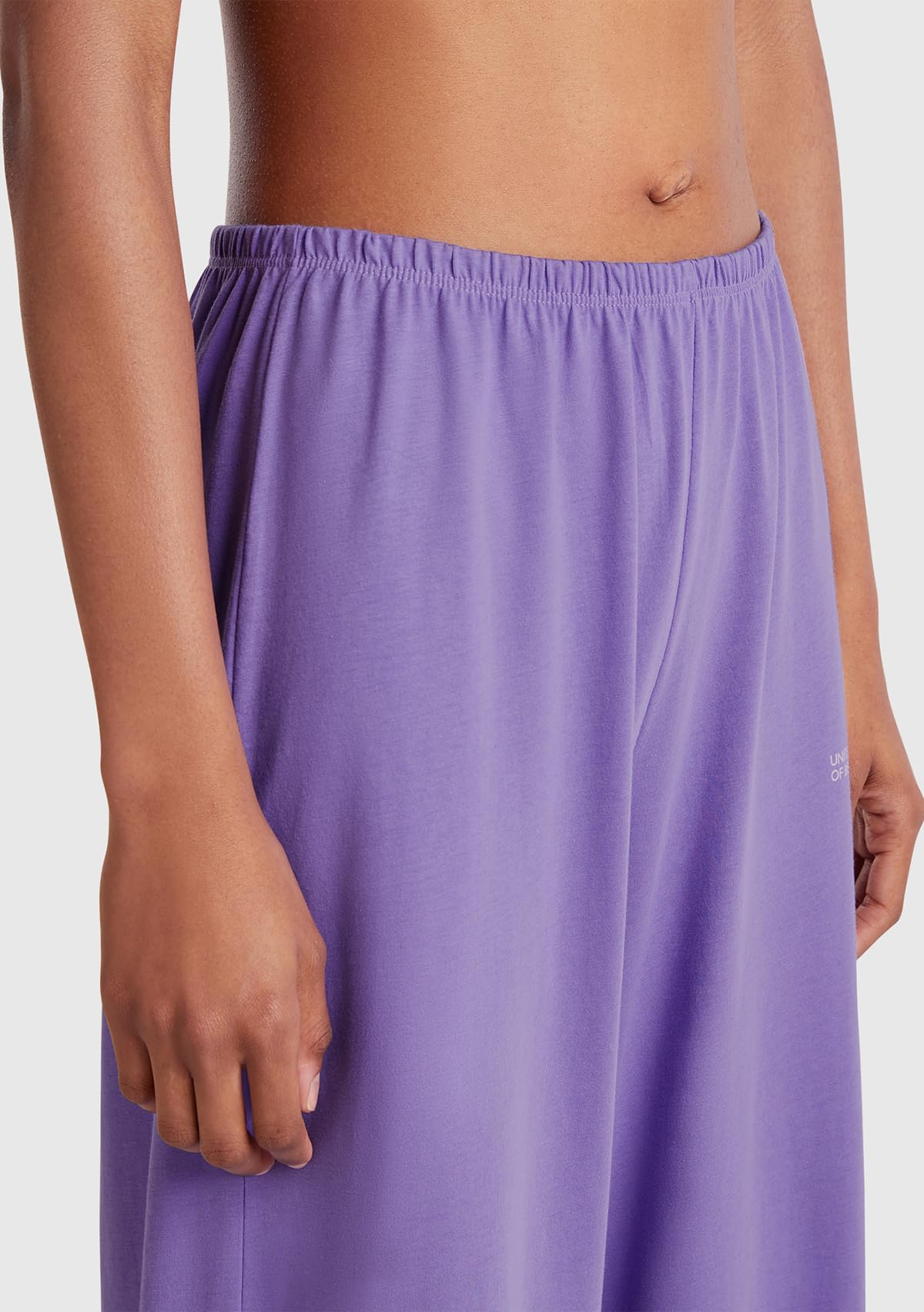 Benetton 35vb3p03p pigiama donna XS maglia+pantalone cotone