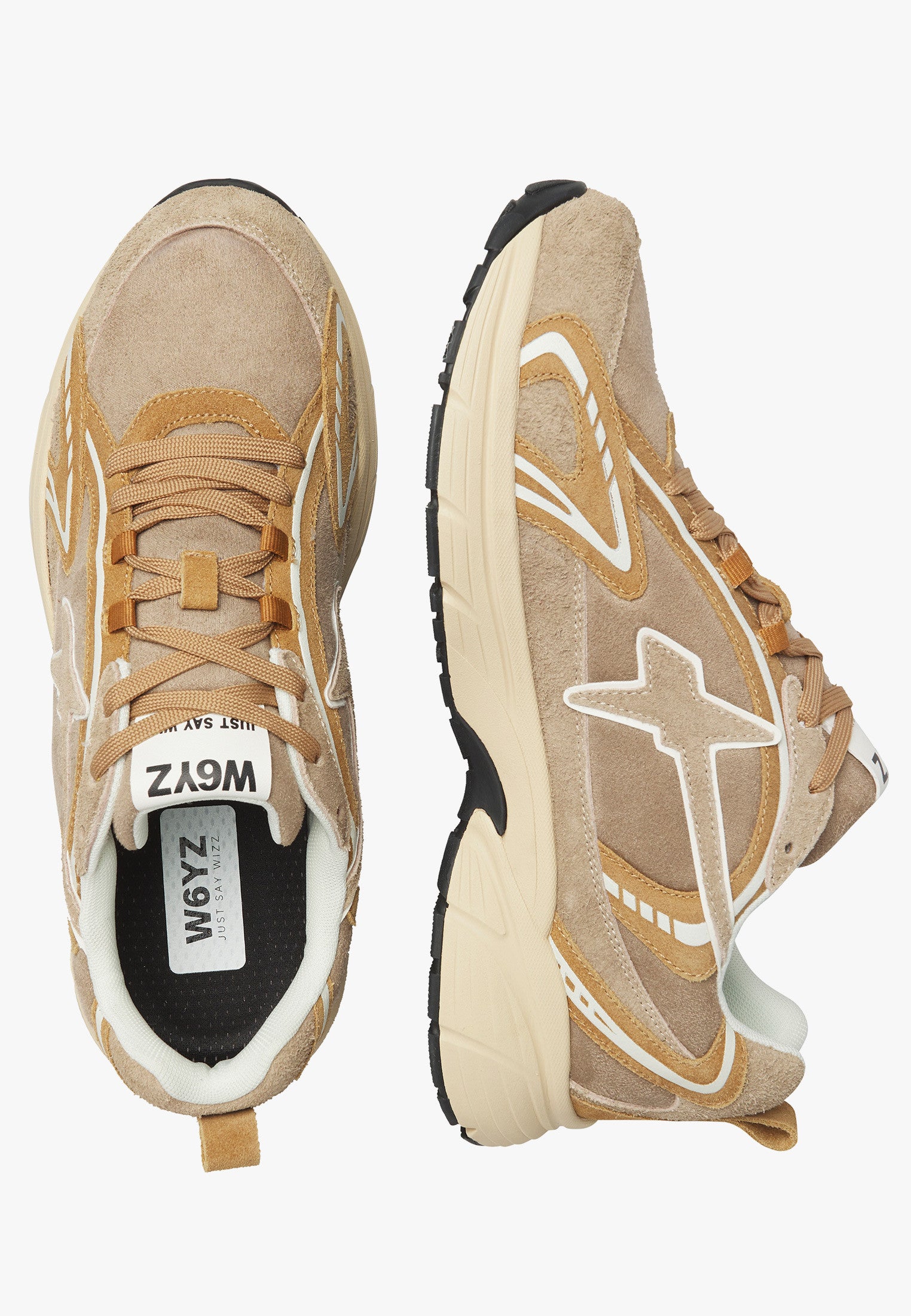 W6YZ Arrow Uni 2020217 sneaker uomo beige marrone