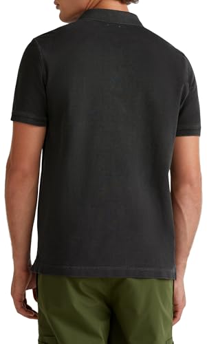 Benetton 3089u302d polo uomo cotone organico arancione