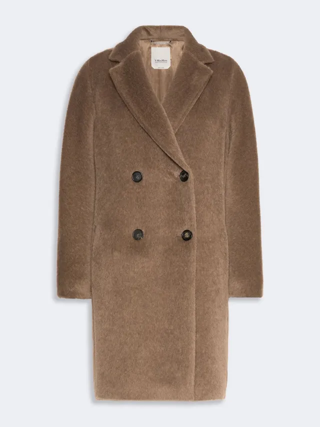 'S Max Mara Roseto SMMROSETO035 Cappotto Donna Marrone 40