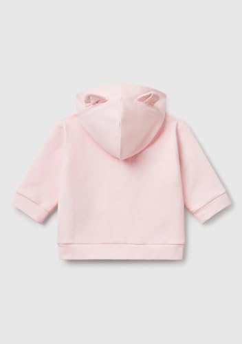 Benetton Felpe e Tute felpa bimba 62 cappuccio cotone organico
