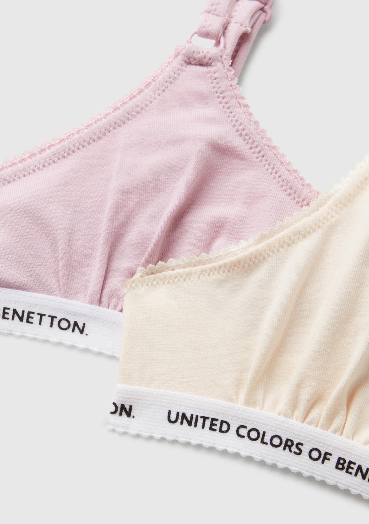 Benetton Brassiere Bambina Beige Taglia 120 Primo Reggiseno