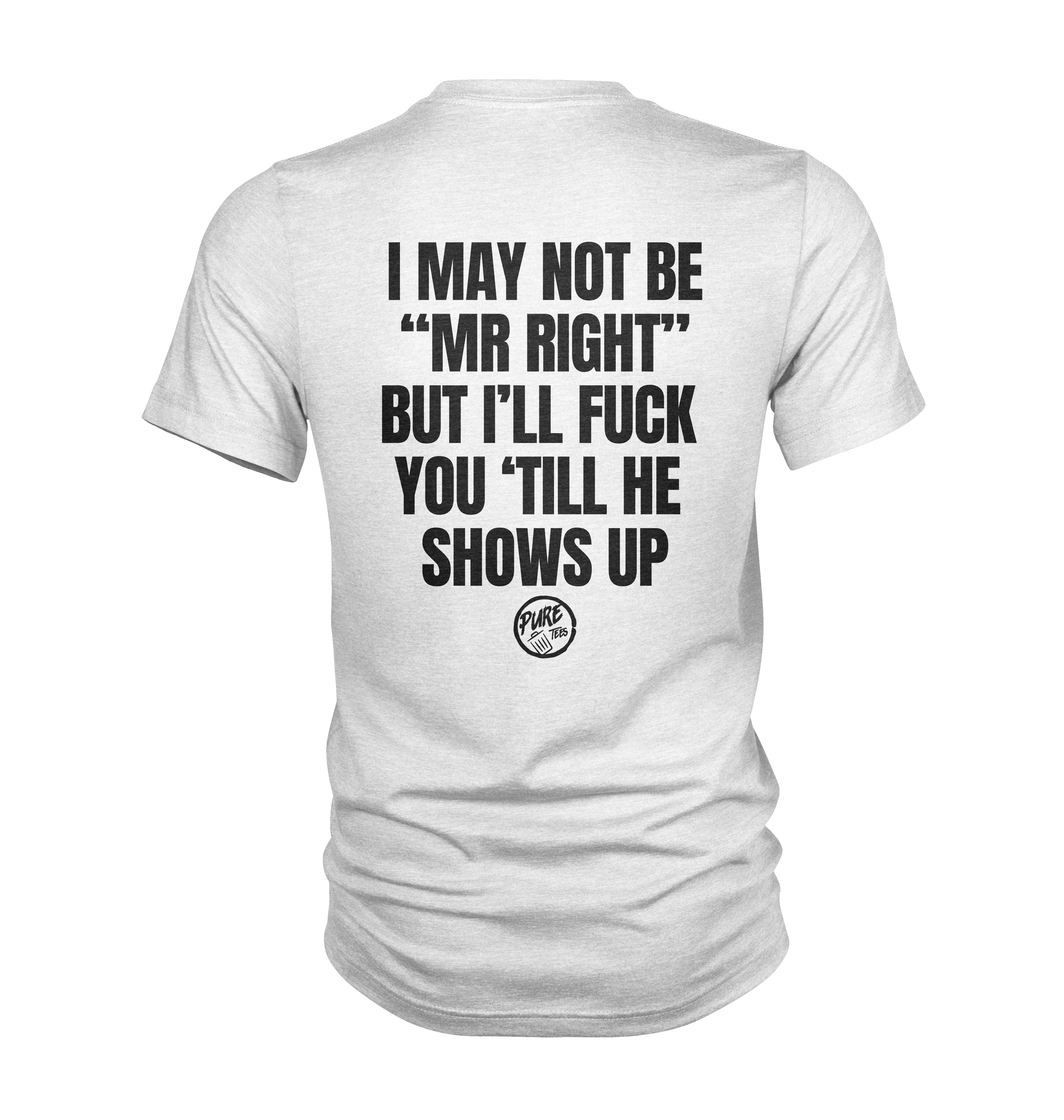 Pure Trash Mr Right T-shirt uomo oliva cotone