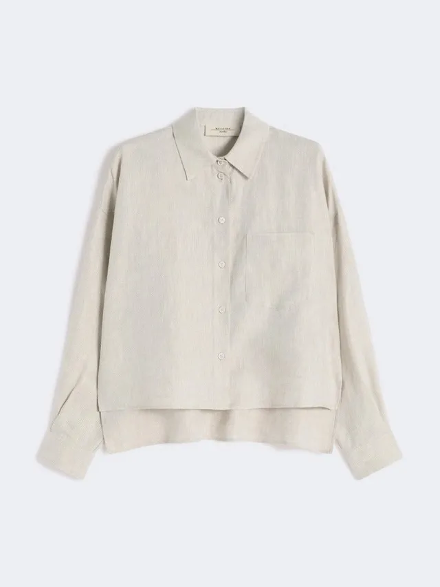 Weekend Max Mara Capo WKDCAPO giacca lino ecru