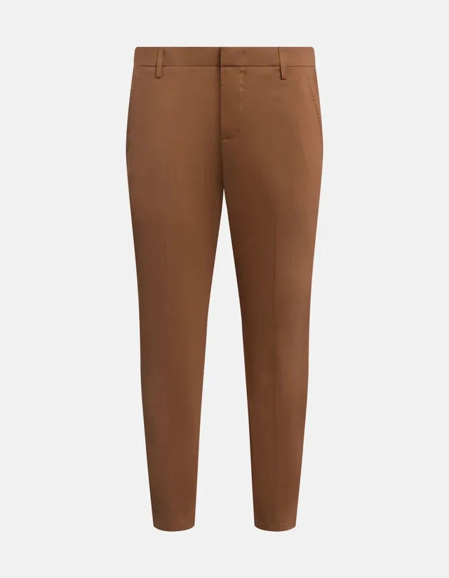 Dondup Alfredo UP518 pantalone uomo corteccia slim