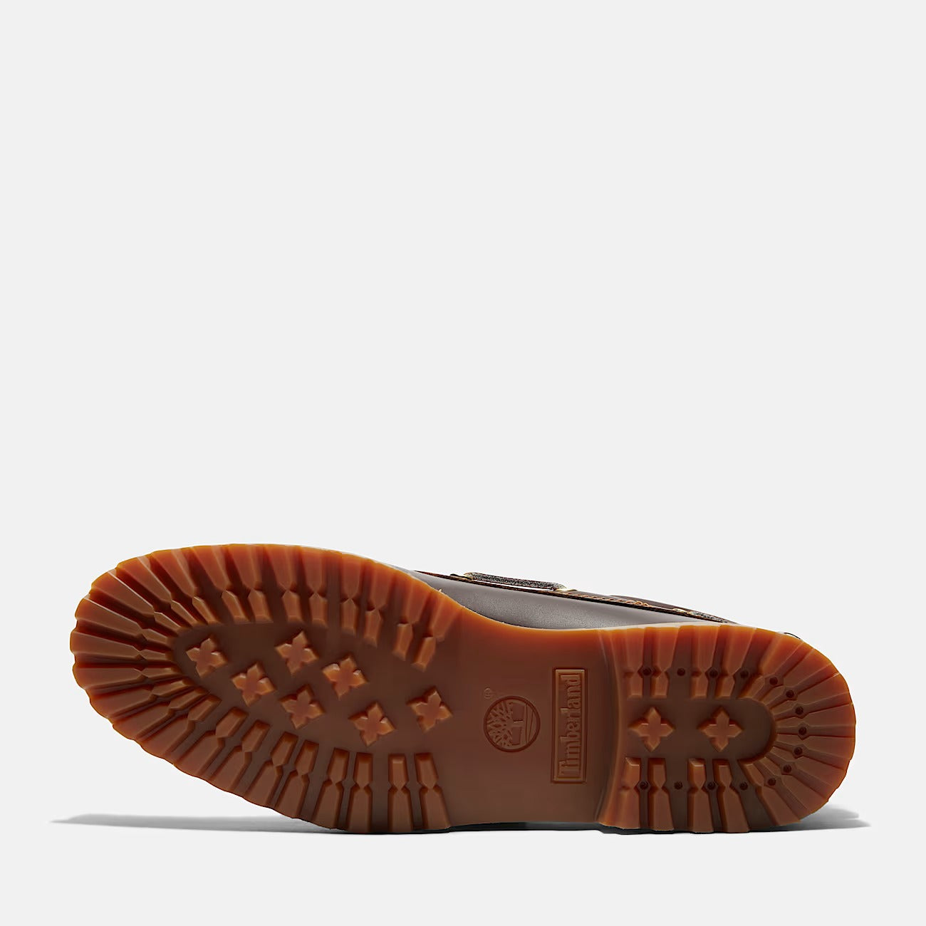 Timberland Authentic 3-Eye Lug TB030003 scarpa barca marrone pelle