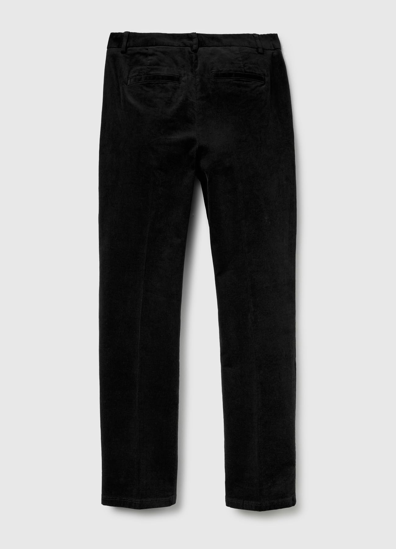 Benetton 4MIQDF07W pantalone donna nero taglia 40