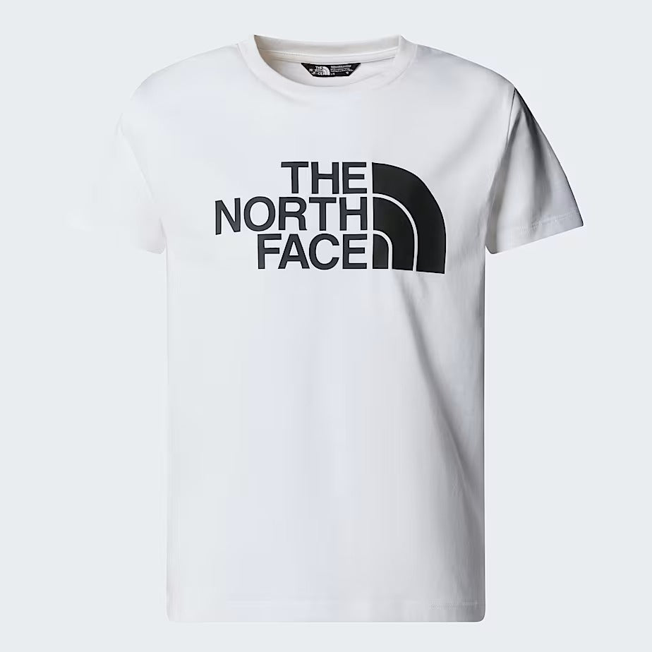 The North Face Easy NF0A8EHG t-shirt ragazzi bianca cotone