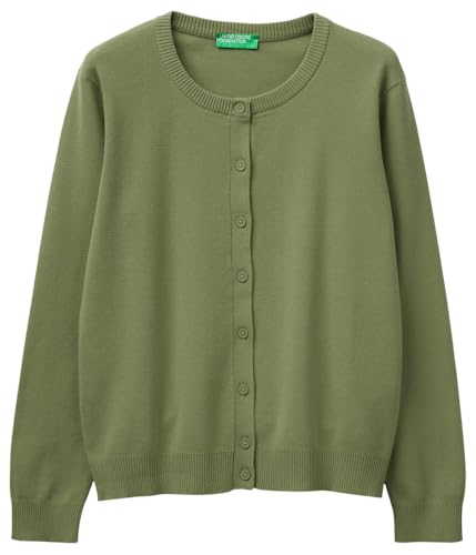 Benetton Maglieria 1C19D502P Cardigan Coreana Tinta Unita