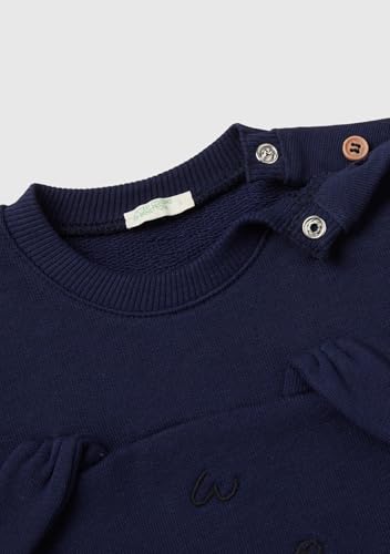Benetton Maglieria Maglia G/C M/L Felpa Girocollo Carrè