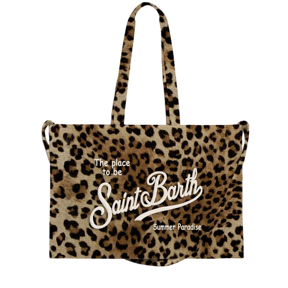 MC2 Saint Barth Essential Bag 00653L borsa leo beige
