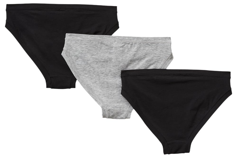 Benetton Set 3 Slip Vita Bassa Cotone Organico Donna