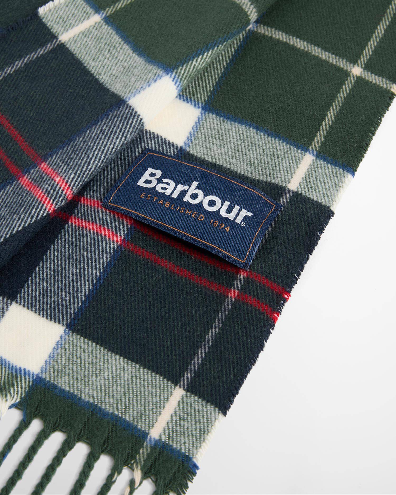 Barbour Galingale USC0300 sciarpa uomo evergreen tartan