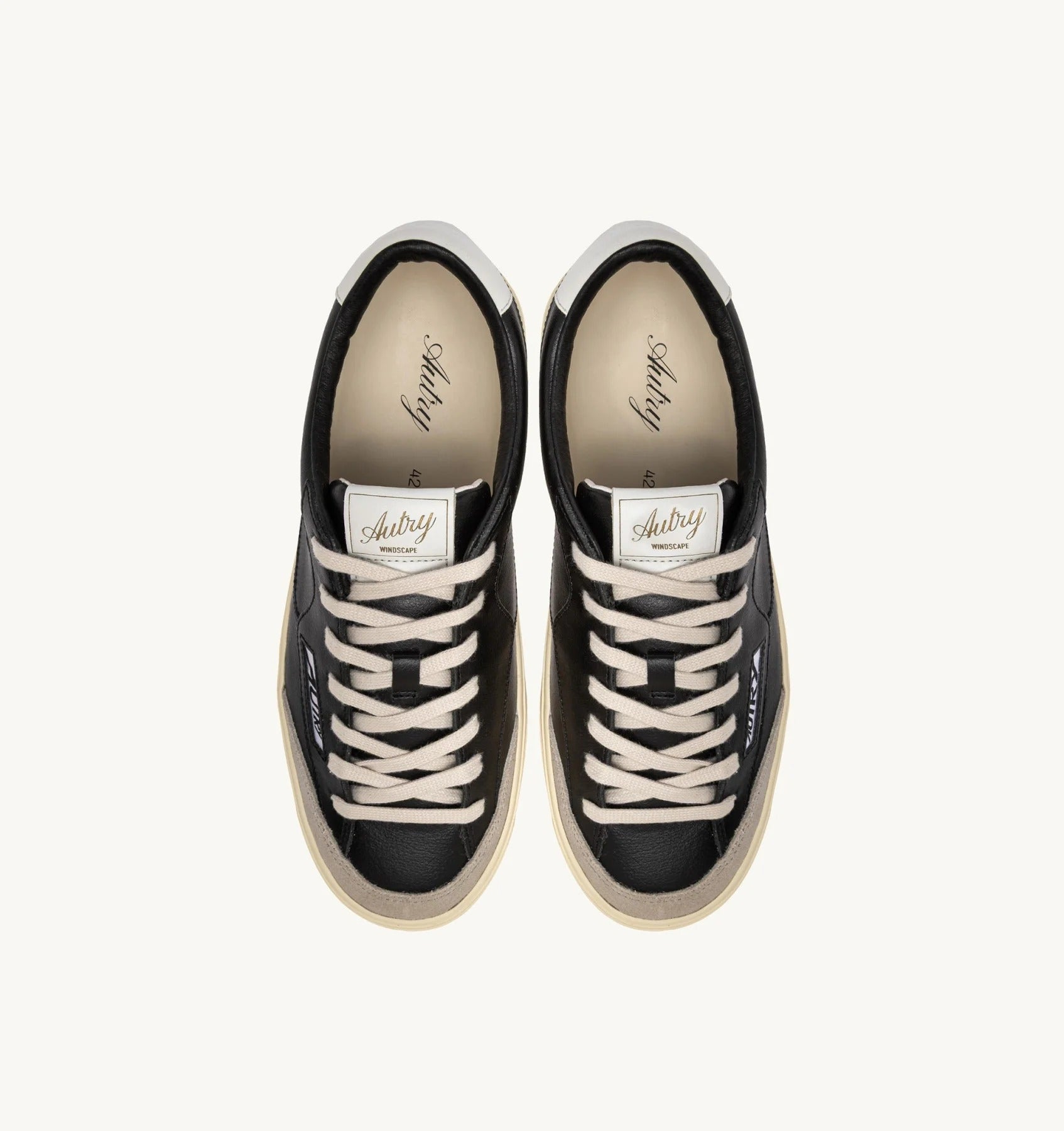 Autry Windscape Low SCLM-UK03 sneakers uomo nero pelle
