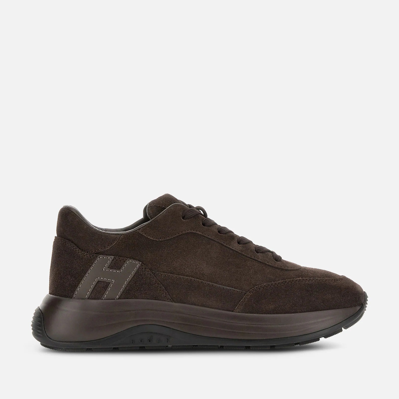 Hogan Hi-Light HXM7190GH50VG sneakers marrone camoscio