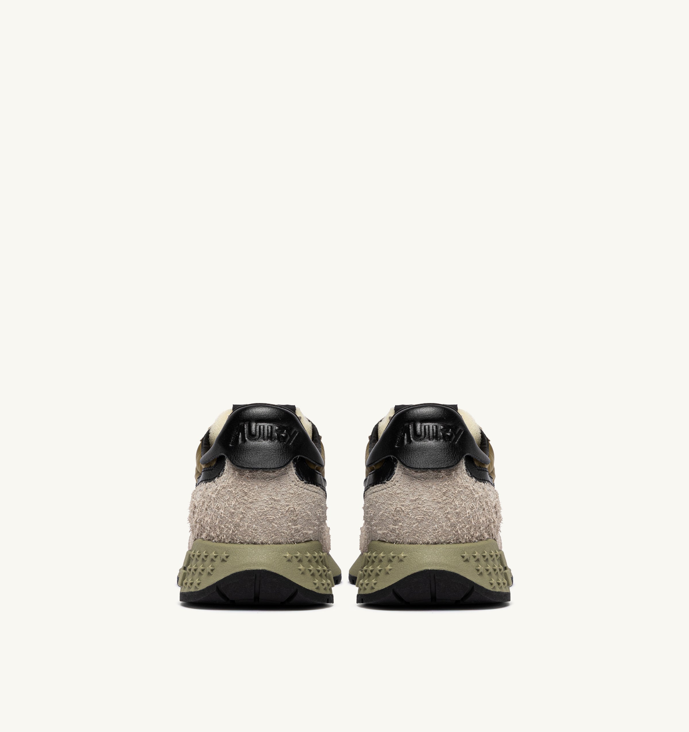 Autry Reelwind Low WWLM Sneakers Herb Uomo Nylon Suede