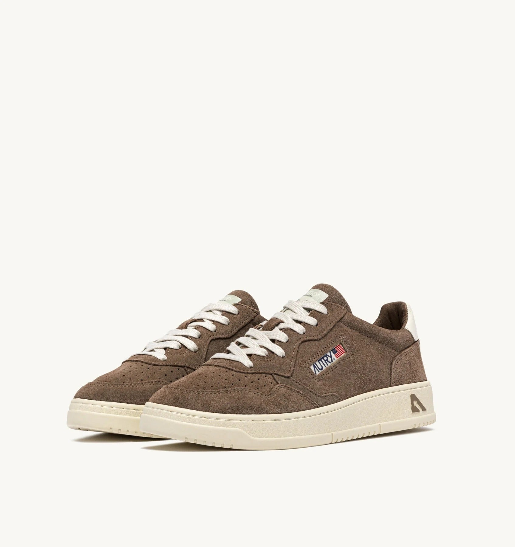 Autry Medalist Low AULM-UH10 Sneaker Cigar White Uomo