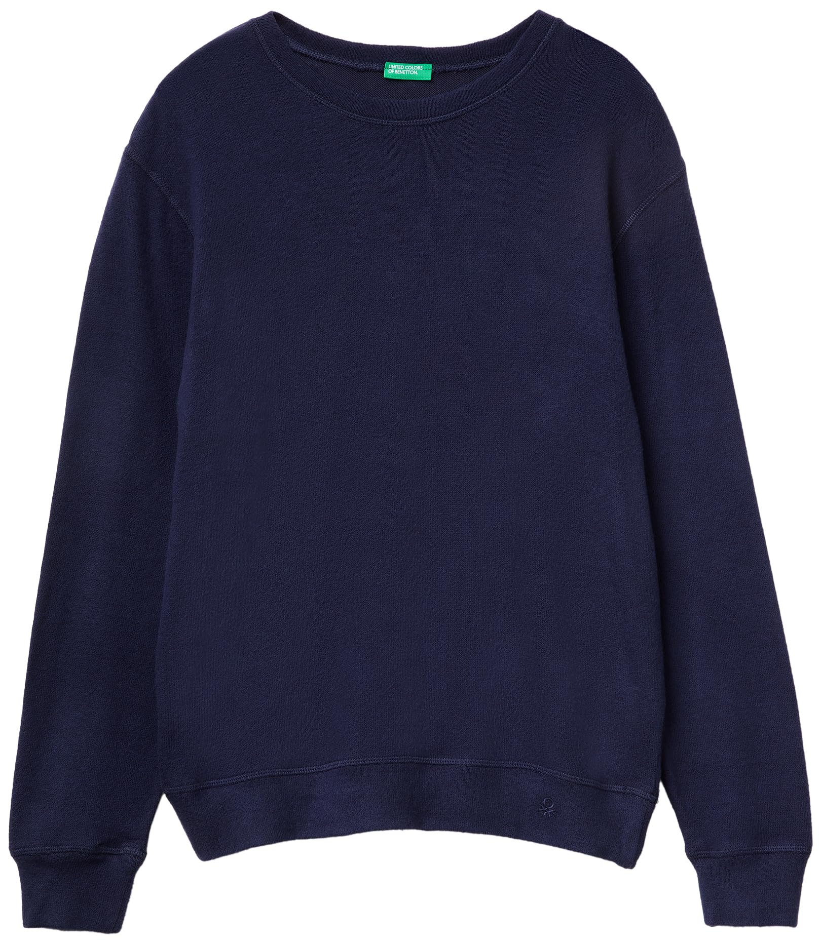 Benetton 3q414m026 Maglione Uomo S grigio girocollo