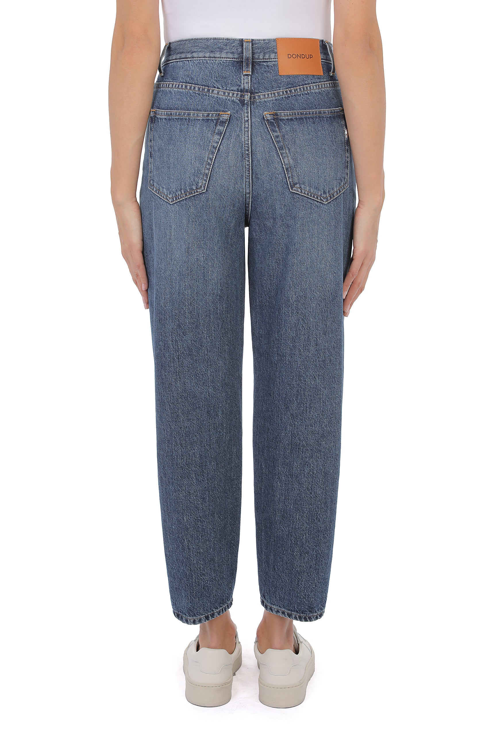 Dondup Bessie DP784 DFE338D Jeans Donna Blu Loose