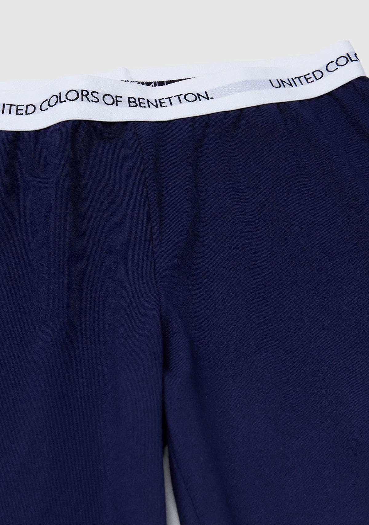 Benetton 3DKE0P097 pigiama bambino cotone blu taglia S