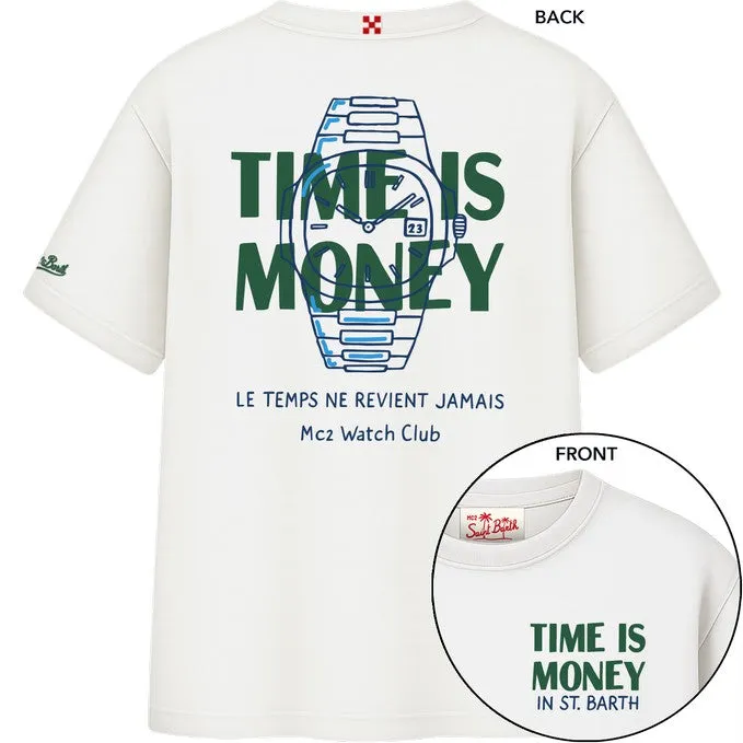 MC2 Saint Barth Delmar 01605L t-shirt cotone bianco uomo