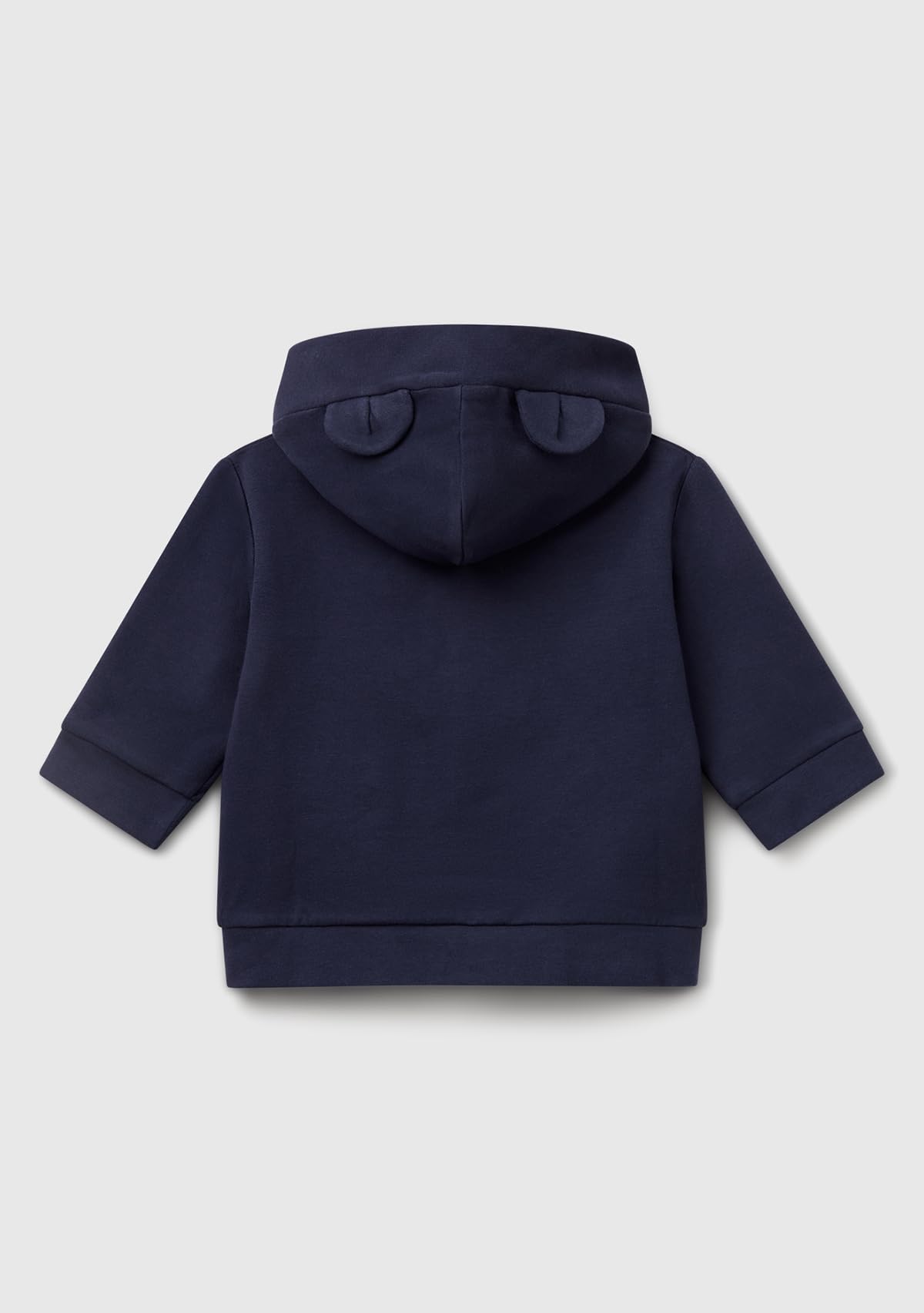 United Colors of Benetton Felpa Cappuccio Zip 62 cotone stretch