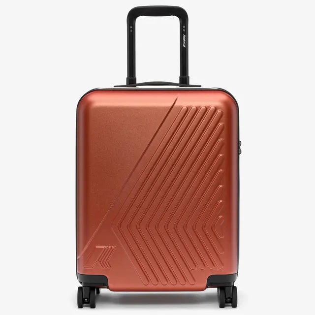 K-Way Eudoxie K4125ZW trolley cabina arancione 39L