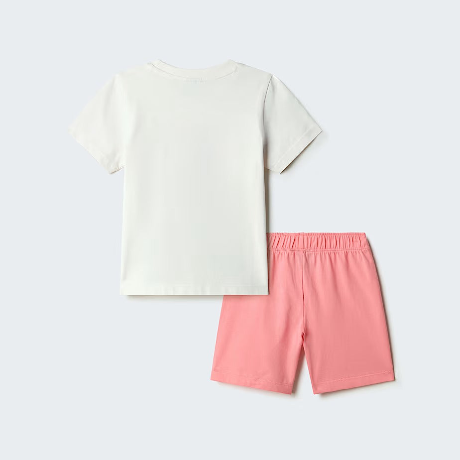 The North Face Box Play Set T-Shirt Shorts Bambino