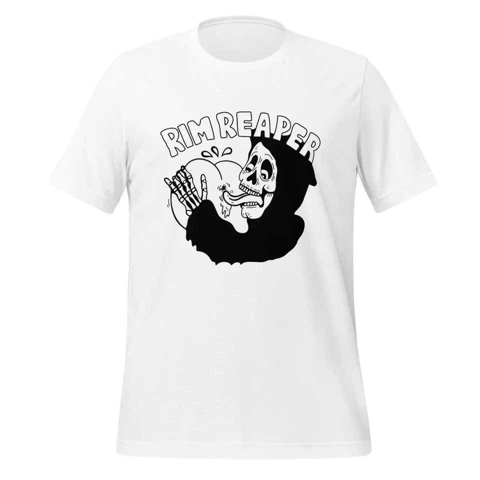 Pure Trash The Rim Reaper maglietta uomo nera cotone